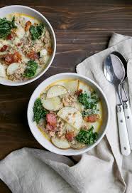 Zuppa Toscana Copycat Olive Garden Recipe Creamy Potato Soup With Sausage Kale Bacon And Cream So Easy So Deliciou Soup Recipes Zuppa Toscana Toscana Soup