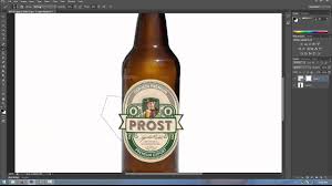 How To Make Bottle Label Mockup On Photoshop Cs6 Bottle Beer Bottle Bottle Labels
