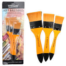 Put the brushes inside and allow them to sit undisturbed for two to three days. 3 Pcs Artist Flat Paint Brush Large Wash Brushes Set For Varnishes Acrylic Painting Watercolor Wood Wall Furniture Brush Cleaner Buy Artist Paint Brush Set Paint Brush Set Art Paint Brush Product On