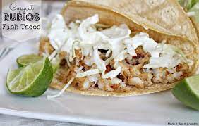 The Best Copycat Rubio S Fish Tacos With The Secret Sauce Recipe Rubios Fish Tacos Fish Tacos Recipes
