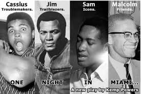 The most famous and powerful men in the room that night were sam cooke and jim brown. Caballero Casting Llc Still Accepting Submissions Regina King S One Night In Miami Will Tell The Story Of Jim Brown Malcolm X Sam Cooke Cassius Clay Muhammed Ali As They Work