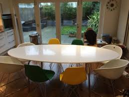 Dining Table Oval Ikea Gloss White Oval Table Dining Dining Table Glass Conference Table