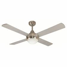 Lamp shades replacement lamp shades. Mercator Glendale Brushed Chrome 1200mm 48 Ceiling Fan With Light Fc182124bc Appliances Online