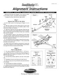 alignment instructions manualzz com