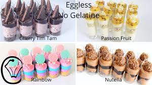 People interested in mini dessert cup ideas also searched for. 4 Easy Mini Dessert Parfait Cups Cheesecake Mousse Compilation Amazing Make Ahead Desserts Eggless Youtube
