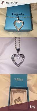 Piercing Pagoda Heart Necklace Beautiful Silver Heart Pendant Necklace From Piercing Pagoda Womens Necklaces Gift Ideas Pagoda Jewelry Silver Heart Pendant