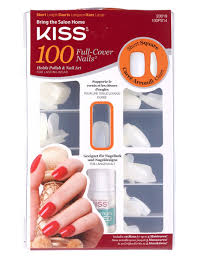Kiss gel fantasy nails medium length kgn20, beige, 28 pieces. Kiss Nails Short Square 100 Nails Kiss Nails