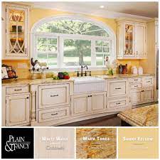 Base a kitchen or living room around blue and white plates French Country Yellow Color Scheme Vtwctr