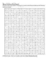 The spruce / kaley mckean halloween word search puzzles are a great activity. A Pdf File Of The Merry Christmas Word Search All Star Puzzles