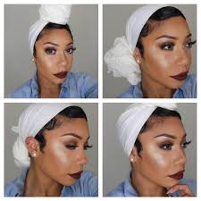 Accessories can really spruce up a short hairdo, and this fierce wrap does just that. Head Scarf Styles For Natural Hair Novocom Top