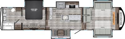 Another floor plan possibility is putting the living room to the front of the rv, where the bedroom is typically located. Redwood Rvs Floorplans Crossroads Rv