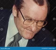 James R. Thompson at Chicago Political Rally Editorial Photo