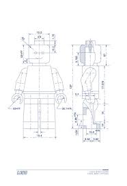 Lego Minifiguren Technical Drawing Of Lego Lego Minifigures Technical Drawing Lego Blueprint Patent Drawing