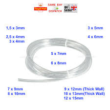 Nylon tubing self store tubing fittings for nylon tubing polyurethane $qwládplqj ldpe technibond pu spirals pu braided nylon tubing retains its insulating properties whilst immersed in water. 15 Sizes Pvc Tube Clear Plastic Hose Pipe Fish Pond Car Aquariums Air Ebay