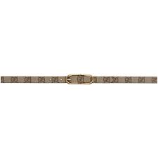 Whatever you're shopping for, we've got it. Gucci Beige Thin Canvas Gg Supreme Jackie Belt Gucci