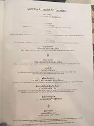 Chef Menu Picture Of Issaya Siamese Club Bangkok Tripadvisor