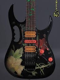 What are the features of a jem guitar? Ibanez Jem 77 Fp Steve Vai Floral Pattern 1991 Reverb