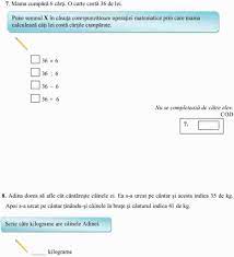 Agenția națională pentru curriculum și evaluare din cadrul ministerului educației, culturii și. Evaluarea Nationala La Clasa A Iv A 2019 Modele De Subiecte La Matematica