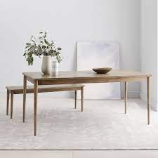 The dining table is where we share meals, have long discussions, and work on projects. Modern Farmhouse Dining Table Cerused Carob
