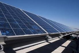 Photographic Print Solar Panels Installed On Top Of A Parking Garage 24x16in Greenpower Solarpanelinstalltips Solar Panels For Home Solar Panels Solar