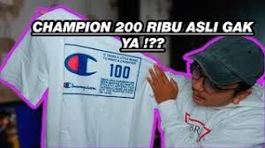 Shop the latest women's hoodies from champion. Beli Champion 200 Ribu Asli Gak Ya Youtube