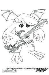 Coloring book on december 15th. Pin On Dibujos My Singing Monsters