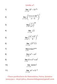 Ejercicios De Limites Indeterminacion Infinito Elevado A Cero Math Formulas Studying Math Math Vocabulary