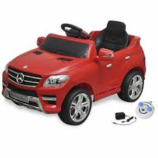Vidaxl Voiture Enfant Electrique Avec Telecommande Mercedes Benz Ml350 Rouge Mercedes Benz Ml350 Voiture Enfant Mercedes Benz