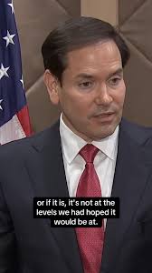 Secretary of State Marco Rubio said he didn't expect to see any  breakthroughs between Russia and Ukraine