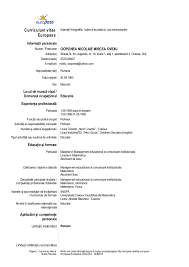 Cele mai cautate competente si abilitati de catre companii sunt: Cv Ovidiu