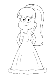 Gravity falls coloring pages dipper and mabel. Gravity Falls Coloring Pages Best Coloring Pages For Kids