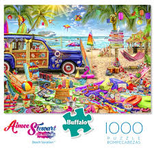 1000 pieces / 30 x 24 $16.95. Buffalo Games Aimee Stewart Beach Vacation 1000 Piece Jigsaw Puzzle Walmart Com Walmart Com
