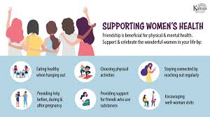 Kdhe On Twitter Friendship Is Important For Physical Mental Health Support The Women In Your Life Eat Healthy Together Choose Physical Activities Reach Out Regularly Help During After Pregnancy Support