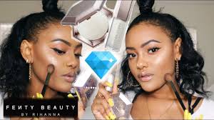Fenty Beauty By Rihanna Diamond Bomb All Over Diamond Veil Fenty Beauty By Rihanna Diamond Bomb Diamond Milk Gloss Bomb Demo Rihanna Fentybeauty Diamondbomb H Fenty Beauty Beauty Everyday Makeup Tutorials