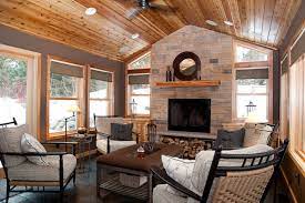 4 season sunroom buying guide with cost & popular additions. Eagan Four Season Addition Rustic Porch Minneapolis By Embellishments Design Studio Houzz