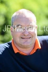 38983208-Return of crown green bowls. Park Club Cleveleys v Belmont. FABA  league chariman Peter Jose.