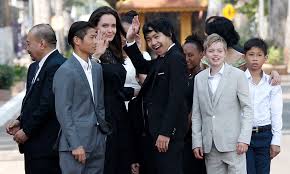 While brad pitt is an accomplished actor, producer and creative professional, there's no doubt his most important role is being a father to his six children with former wife angelina jolie. Angelina Jolie Makes Appearance With Children For The First Time Since Split From Brad Pitt See The Photos Hello
