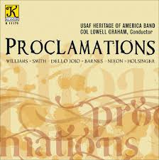 Usaf Heritage Of America Band: Proclamations