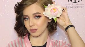 ويفي وفوليوم للشعر القصير والخفيف Wavy For Short Hair خلود النعيري Youtube