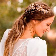 Peinados fáciles y bonitos para novias con súper melena