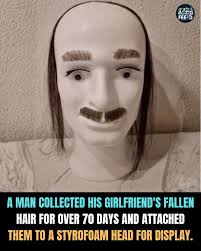 He didn't collect red flags, he collected hair strands.😂