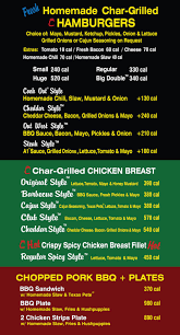 Cook Out Restaurant Menu Nutrition Avalonit Net