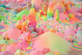 Artist Uses Thousands Of Candies To Turn Rooms Into Sweet Wonderlands Candy Art Colorful Candy Colorful Art