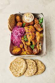 Pour in 250ml of boiling water and stir to pick up the sticky bits. Jamie Oliver S Harissa Roast Chicken Recipe With Chickpea Flatbreads You Magazine