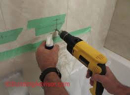 Keep the temperature down to stop the tile from expanding and cracking. Drilling Ceramic Tile