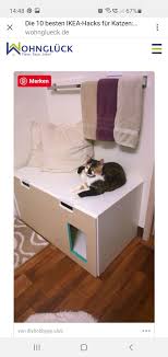Pin By Ina Filler On Katzen In 2020 Litter Box Furniture Ikea Cat Hiding Cat Litter Box