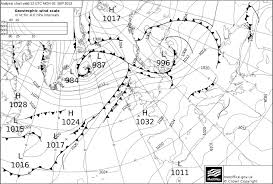 depressions anticyclones and fronts metlink weather