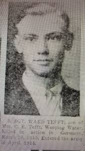 SSGT Ward Tefft (1916-1945)