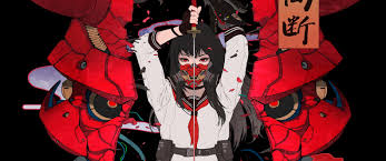 I am still, to this day wondering what cyberpunk 2077 is. Wallpaper Anime Girls Red Eyes Gas Masks Black Hair Cyberpunk 2077 3165x1324 Mxdp1 1911367 Hd Wallpapers Wallhere