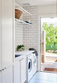 A Clever Extension Refreshed This 1920s Californian Bungalow Tiny House Laundry Laundry In Bathroom Laundry Design